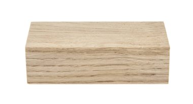 Beyaz arka plan üzerinde izole ahşap tahta