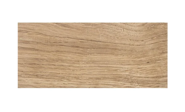 Wooden plank isolated on white background — Stock Photo, Image