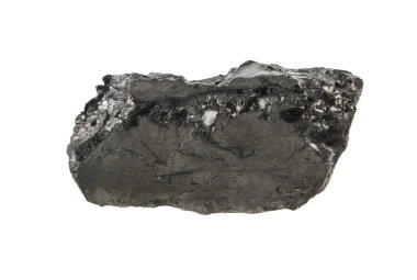 kömür beyaz arkaplanda izole edildi