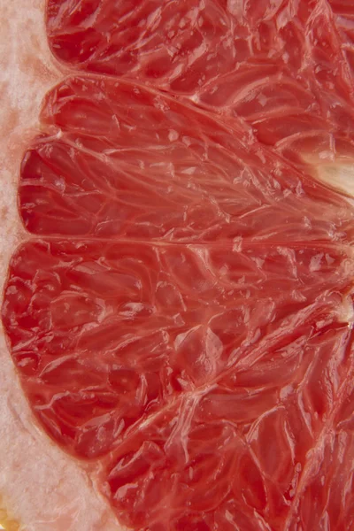 Fruchtfleisch aus Grapefruit in Nahaufnahme — Stockfoto