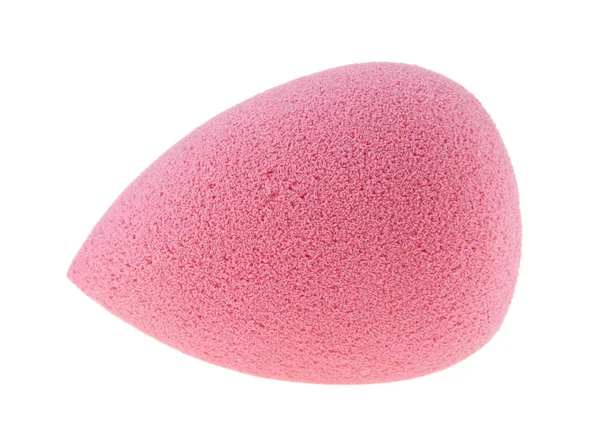 Beyaz arka plan üzerinde izole makyaj için sünger