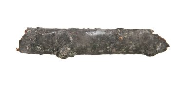 Beyaz arkaplanda yakacak odun