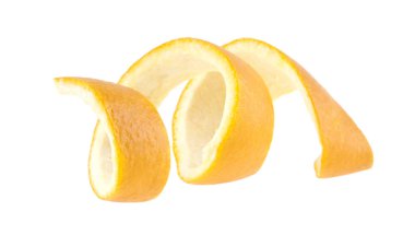 portakal kabuğu üzerinde izole beyaz arka plan