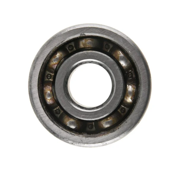 Old bearing isolated on white background — Stock Photo, Image