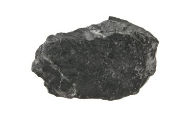 kömür beyaz arkaplanda izole edildi