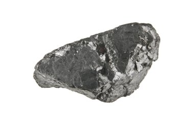 kömür beyaz arkaplanda izole edildi