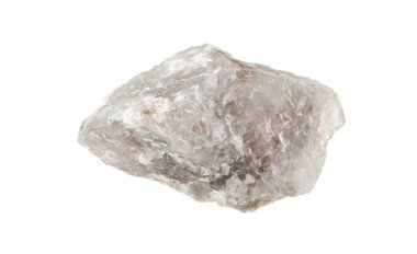 Beyaz arkaplanda izole taş