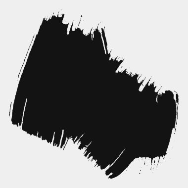 Elle çizilmiş şekil. Etiket, logo tasarım öğesi. Fırça soyut dalga. Vektör çizim.