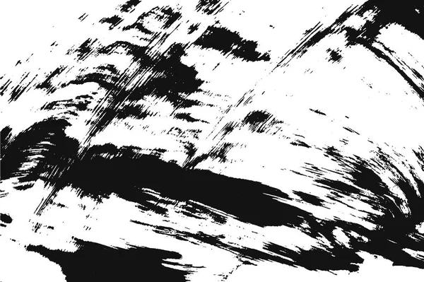Grunge festék textúrát meghajtólapozó. Vészjelző fekete durva háttér. Zaj piszkos téglalap bélyegző. Piszkos művészi háttér. Vektoros illusztráció — Stock Vector