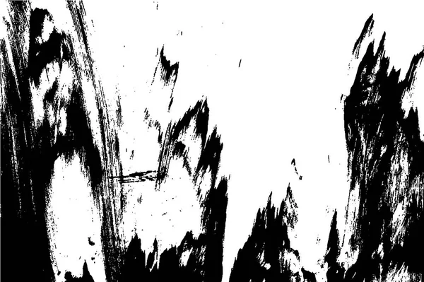 Superposición de textura de pintura grunge. Angustia fondo negro áspero. Ruido sucio sello rectángulo. Fondo artístico sucio. Ilustración vectorial — Archivo Imágenes Vectoriales