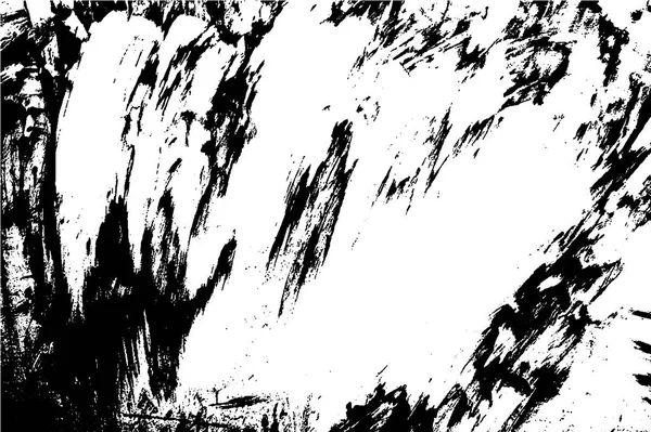Grunge färg konsistens överlägg. Nöd svart grov bakgrund. Buller smutsiga rektangel stämpel. Smutsiga konstnärlig bakgrund. Vektorillustration — Stock vektor