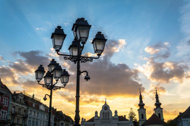 Sendika kare, şehir Timisoara, Romanya