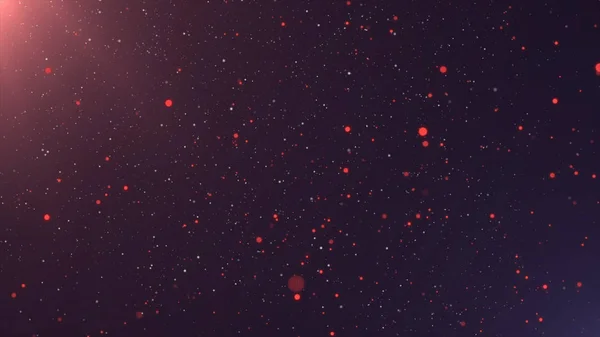 Sinematik arka plan. Parçacıklar .