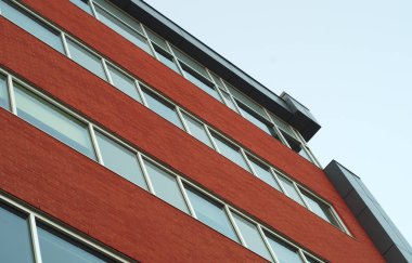 tuğla duvar office cephe mimarisi Kentsel Yapı oluşturma