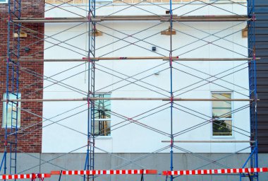 duvar yenileme inşaat site İskele yapısı