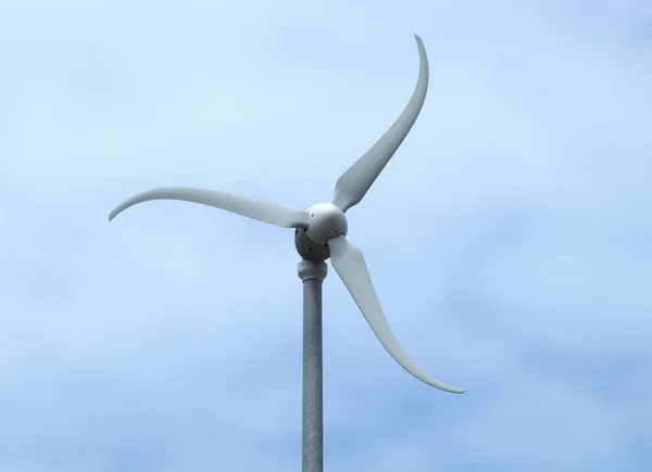 Electricity production eloian wind turbine power resource — Stock Photo, Image