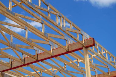 ev inşaat ahşap çerçeve yapısı marangozluk iskelet yapı