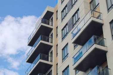 Daire konut bina modern mimari kınamak city gökdelen