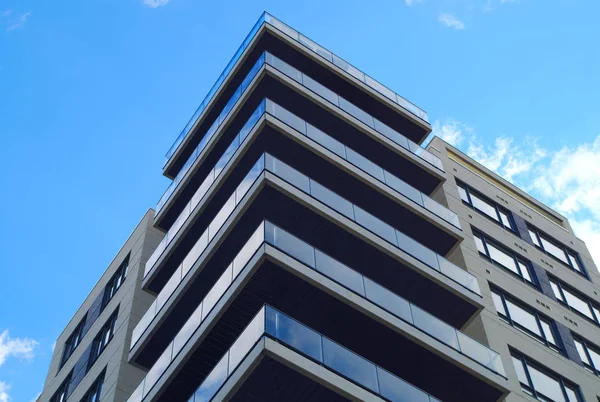 köşe modern mimari kınamak city gökdelen bina konut daire