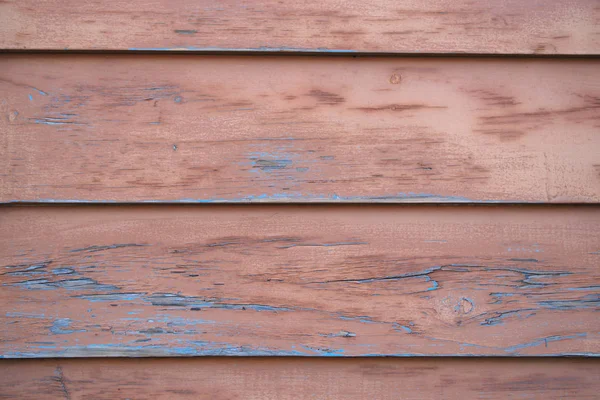 Peeling paint wood planks texture wall orange grunge surface — Stock Photo, Image