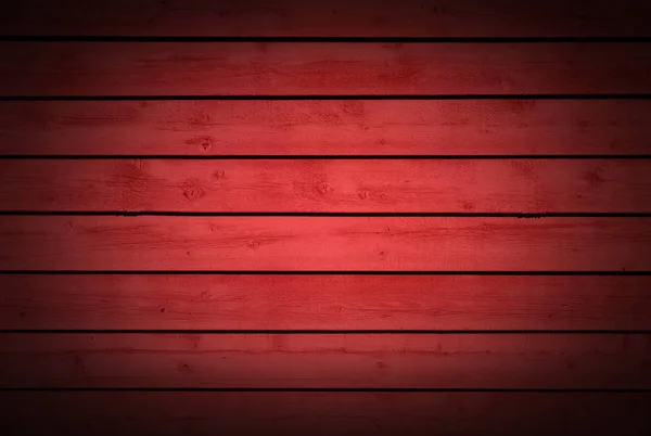 Horizontal rote Holzplanken Hintergrund Textur natürliche Holzmuster — Stockfoto