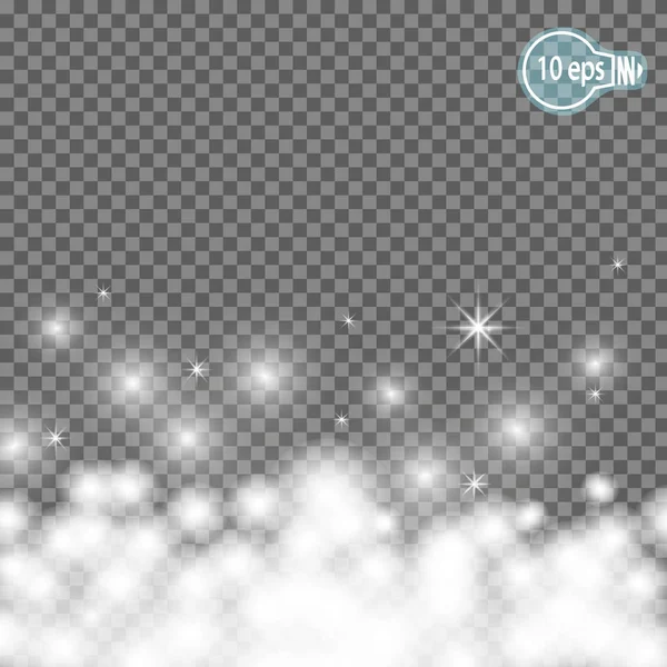 Різдвяна зірка. магічні зірки Ізольована іскра - стоковий вектор — стоковий вектор