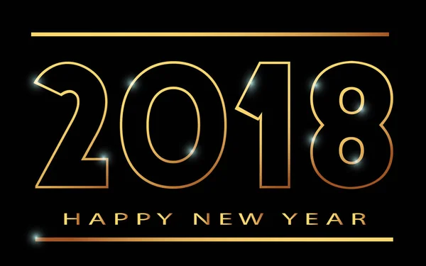 2018 mutlu yeni yıl khokhloma banner.