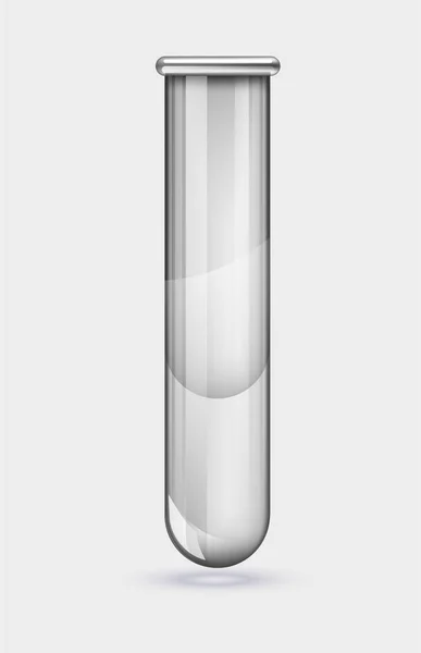 Ілюстрація наукового скляного посуду - пробірки. Векторні ілюстрації — стоковий вектор