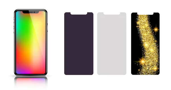 Moderne slotscherm in verschillende patronen en kleuren voor E-commerce, Responsive Website en mobiele Apps — Stockvector