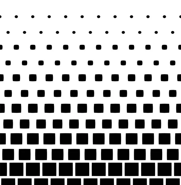 Astratto disegno grafico geometrico in bianco e nero stampa modello triangolo mezzitoni — Vettoriale Stock