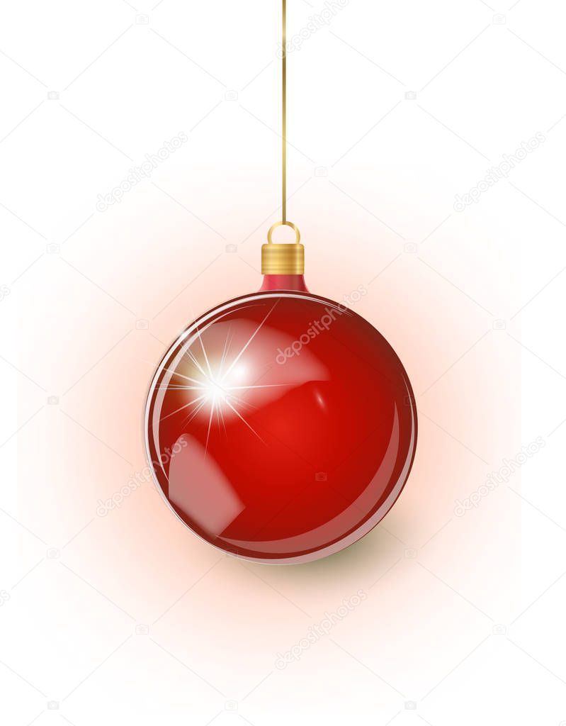 Download Red Christmas Tree Toy Isolated On A Transparent Background Stocking Christmas Decorations Vector Object For Christmas Design Mockup Vector Realistic Object Illustration 10 Eps Premium Vector In Adobe Illustrator Ai PSD Mockup Templates