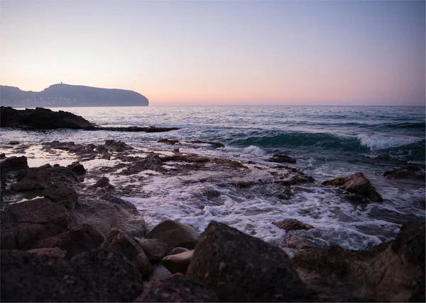 Costa spagnola, Mar Mediterraneo — Foto Stock