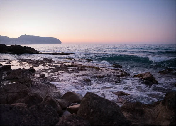 Της ισπανικής ακτογραμμής, στη Μεσόγειο θάλασσα — Φωτογραφία Αρχείου