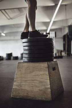 Gün Wod farklı egzersizler ile egzersiz.