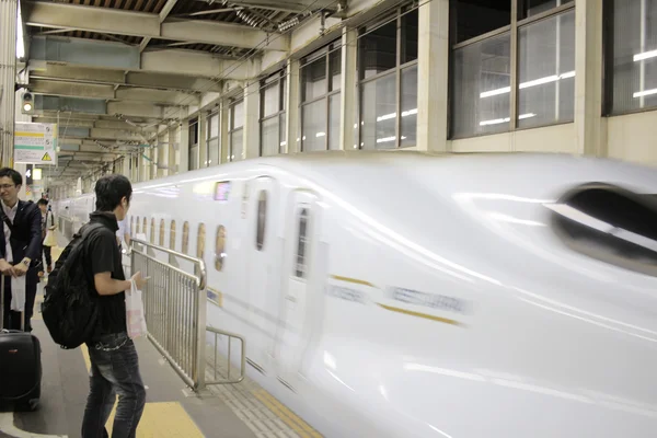 HIROSHIMA, Shinkansen em hiroshima, Japão — Fotografia de Stock