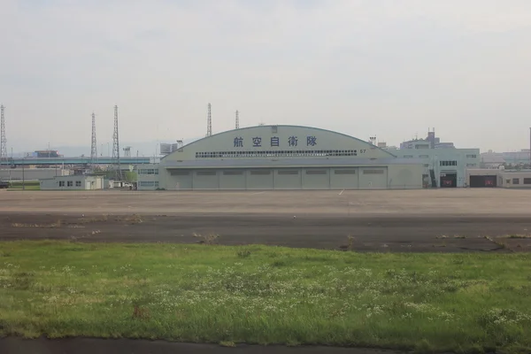 Port lotniczy Fukuoka - pas startowy — Zdjęcie stockowe