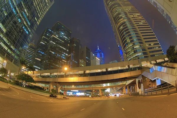Central night view at hong kong — Stock Photo, Image