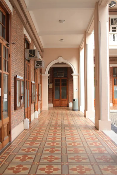 Corridoio dell'Università di Hong Kong — Foto Stock