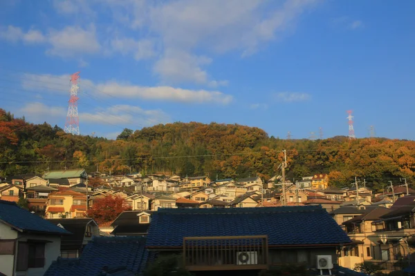 Kansai area of Train view out of train — Stock Photo, Image
