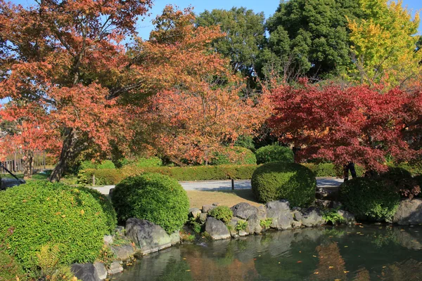 Tuin van kyoto te-ji tempel — Stockfoto