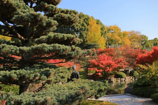 A kyoto Garden a-ji Temple — Stock Fotó