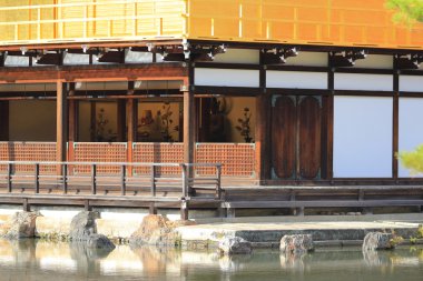 Altın köşk kinkakuji Tapınağı, kyoto, Japonya