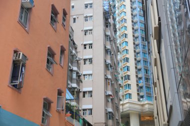 Kowloon, Hong Kong uzun bina