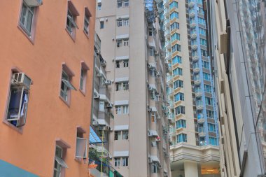 Kowloon, Hong Kong uzun bina