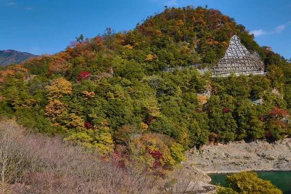 Mountains and  Katsura River — Stock Photo, Image