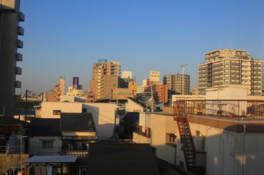 çapraz Naniwa Ward bölge tren