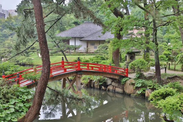 Shukkeien es un agradable jardín de estilo japonés —  Fotos de Stock