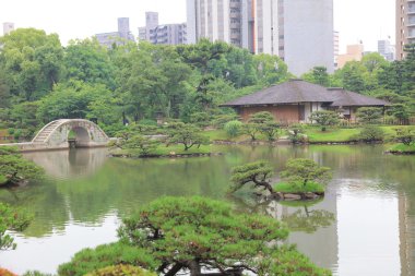 Shukkeien hoş bir Japon Bahçesi olduğunu