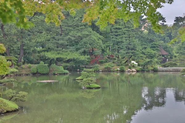 Shukkeien es un agradable jardín japonés —  Fotos de Stock