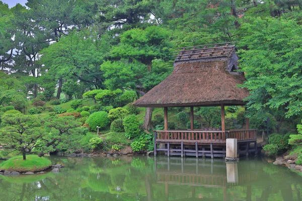 Japon tarzı Bahçe: Hiroshima, Japan.